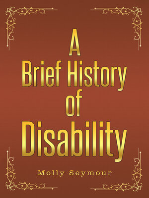 cover image of A Brief History of Disability